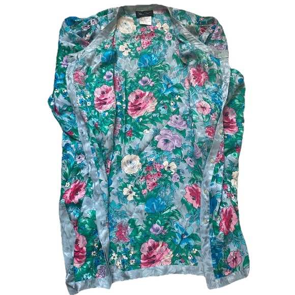 DIANE FREIS | 100% Silk Tunic Large - Picture 5 of 13